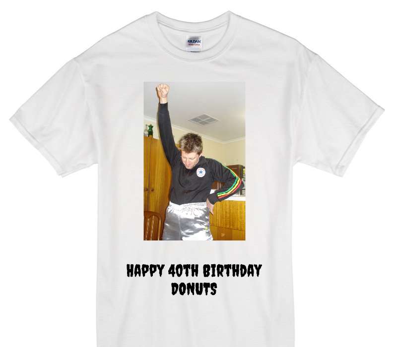 Custom Gildan 100% Cotton White T-Shirt