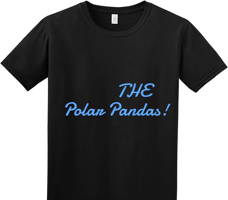 Custom Adult Soft Style 100% Cotton Black T-Shirt