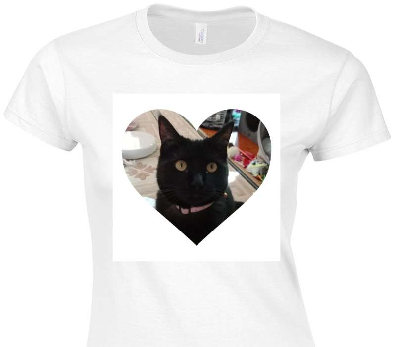 Custom Womens Soft Style 100% Cotton White T-Shirt