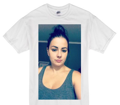 Custom Gildan 100% Cotton White T-Shirt