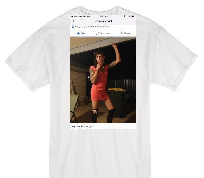 Custom Gildan 100% Cotton White T-Shirt