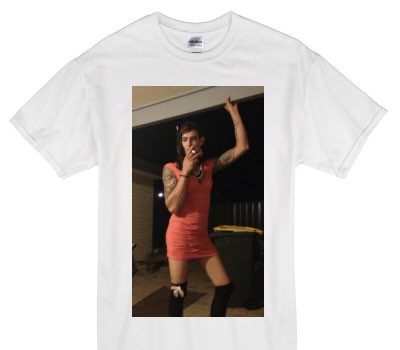 Custom Gildan 100% Cotton White T-Shirt