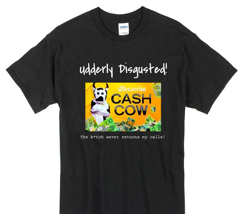 Custom Gildan 100% Cotton Black T-Shirt