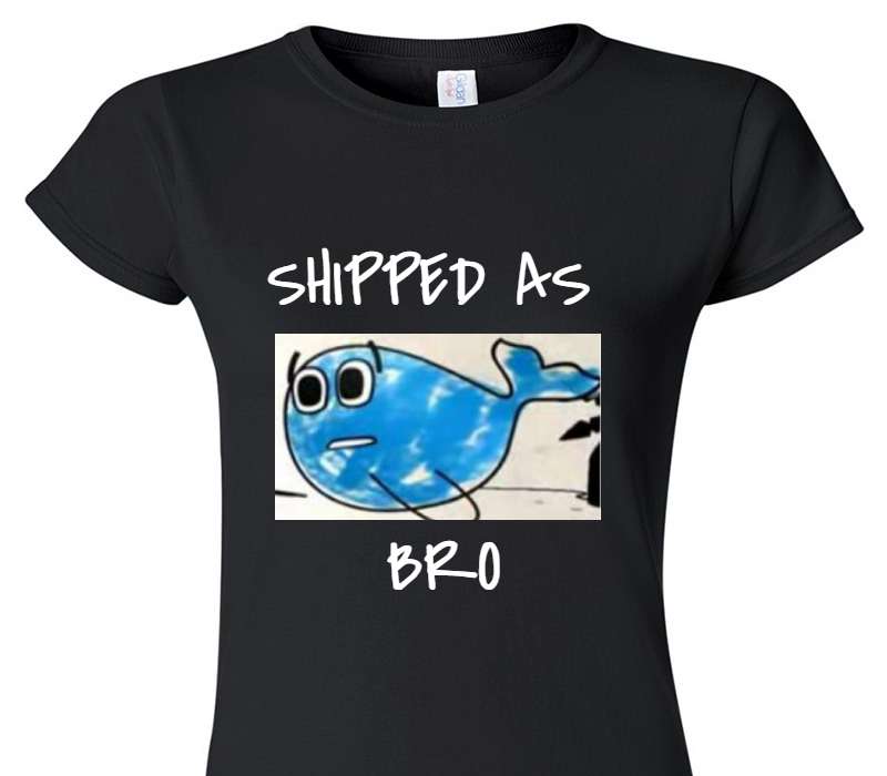Custom Womens Soft Style 100% Cotton Black T-Shirt