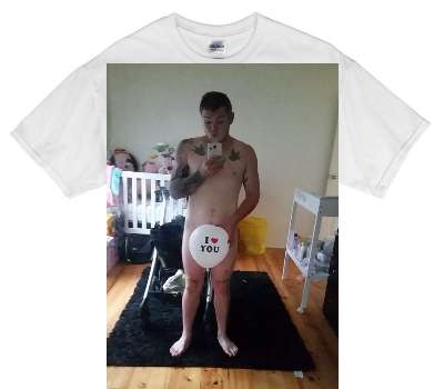 Custom Gildan 100% Cotton White T-Shirt