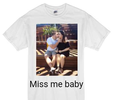 Custom Gildan 100% Cotton White T-Shirt