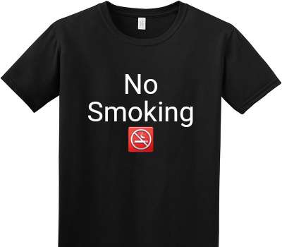 Custom Adult Soft Style 100% Cotton Black T-Shirt