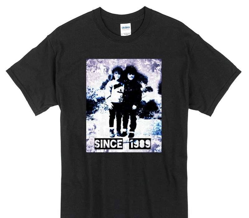 Custom Gildan 100% Cotton Black T-Shirt