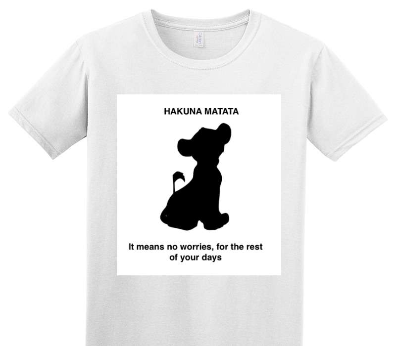 Custom Adult Soft Style 100% Cotton White T-Shirt