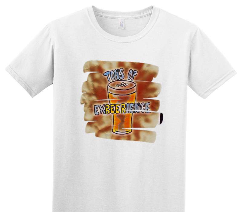 Custom Adult Soft Style 100% Cotton White T-Shirt