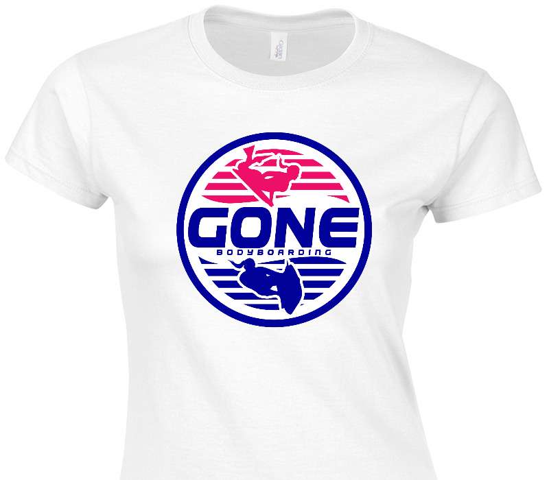 Custom Womens Soft Style 100% Cotton White T-Shirt