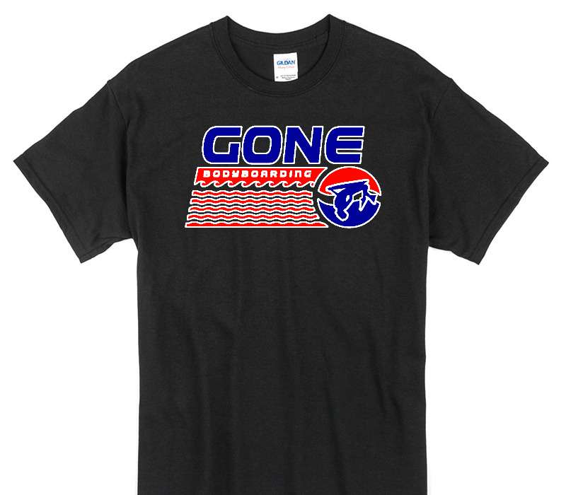 Custom Gildan 100% Cotton Black T-Shirt