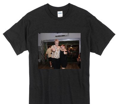 Custom Gildan 100% Cotton Black T-Shirt