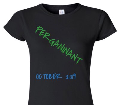Custom Womens Soft Style 100% Cotton Black T-Shirt