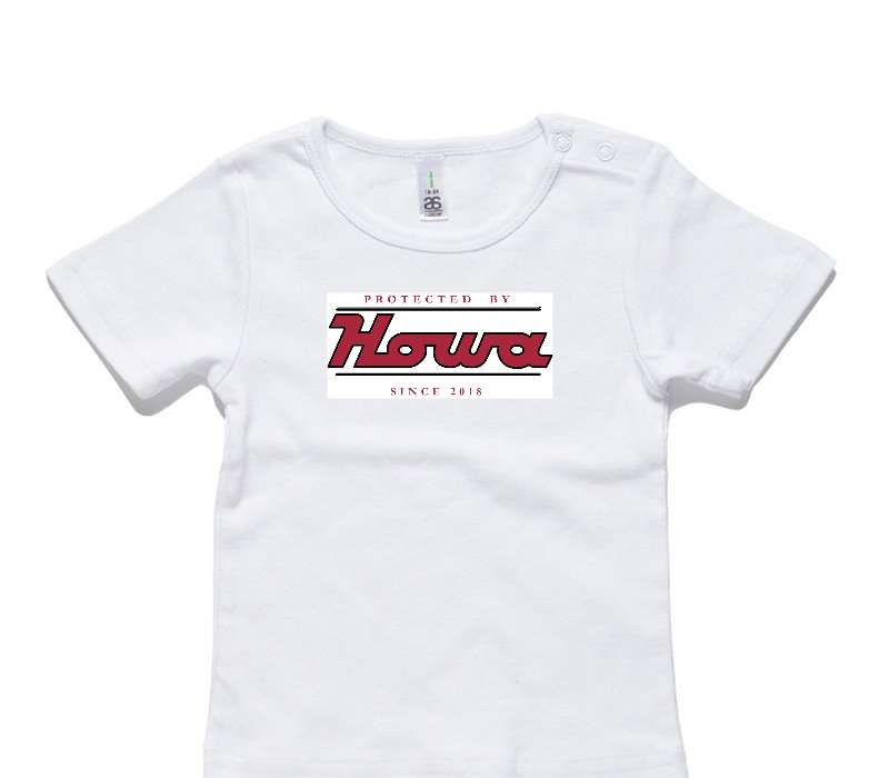 Custom AS Colour White Baby T-Shirt