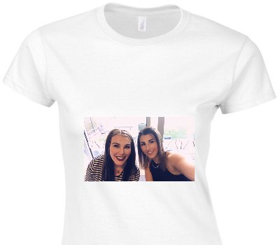 Custom Womens Soft Style 100% Cotton White T-Shirt