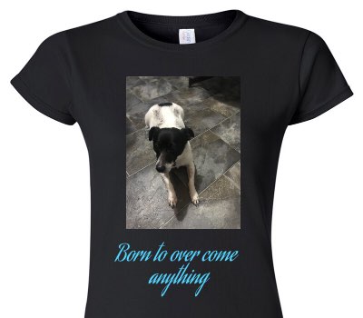 Custom Womens Soft Style 100% Cotton Black T-Shirt