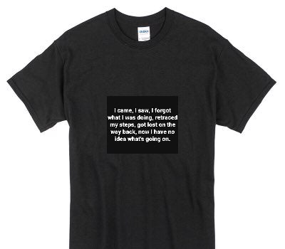 Custom Gildan 100% Cotton Black T-Shirt