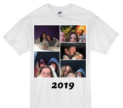 Custom Gildan 100% Cotton White T-Shirt