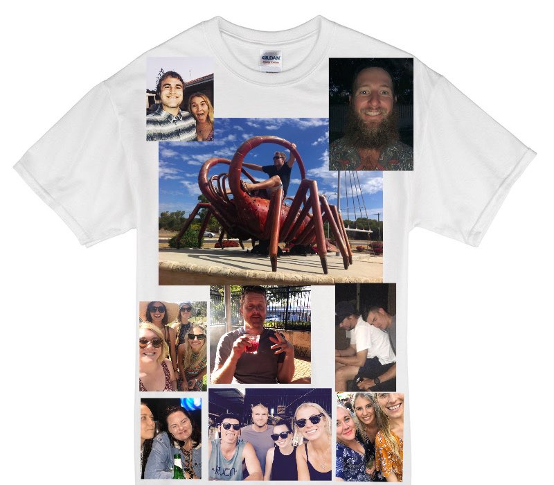 Custom Gildan 100% Cotton White T-Shirt