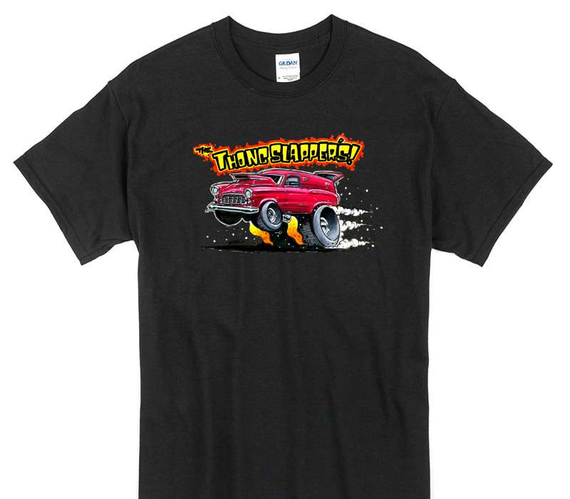 Custom Gildan 100% Cotton Black T-Shirt