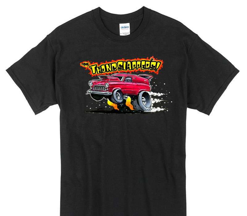 Custom Gildan 100% Cotton Black T-Shirt