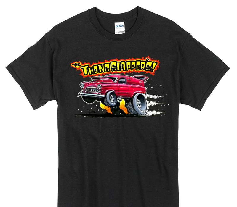 Custom Gildan 100% Cotton Black T-Shirt