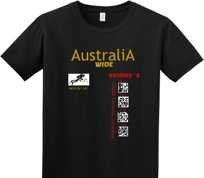 Custom Adult Soft Style 100% Cotton Black T-Shirt