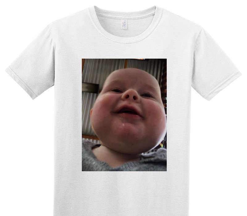 Custom Adult Soft Style 100% Cotton White T-Shirt