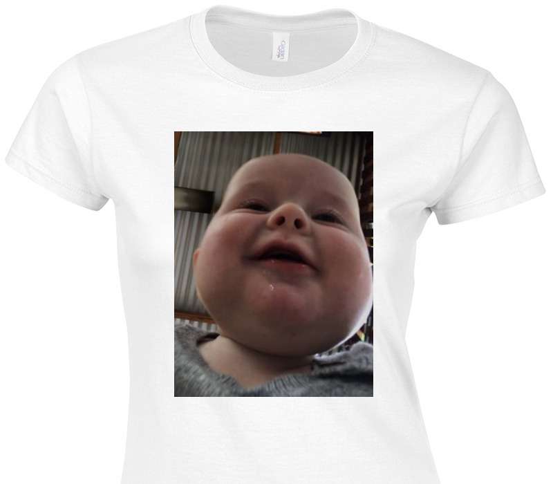 Custom Womens Soft Style 100% Cotton White T-Shirt