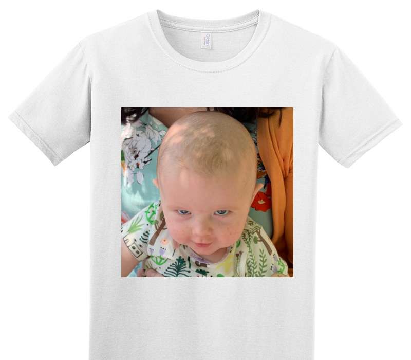 Custom Adult Soft Style 100% Cotton White T-Shirt