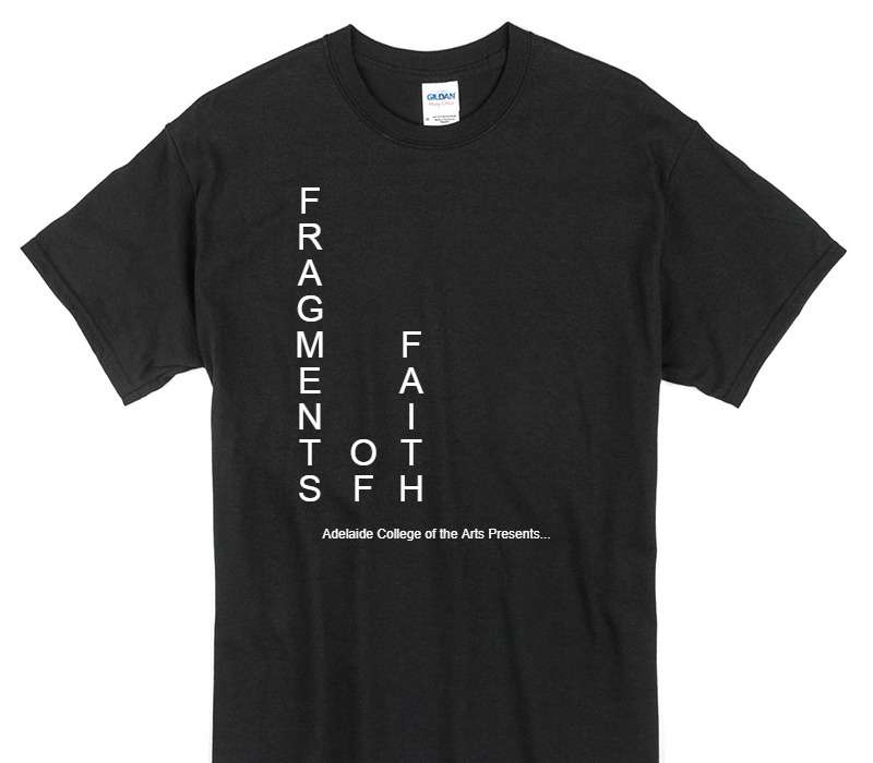 Custom Gildan 100% Cotton Black T-Shirt