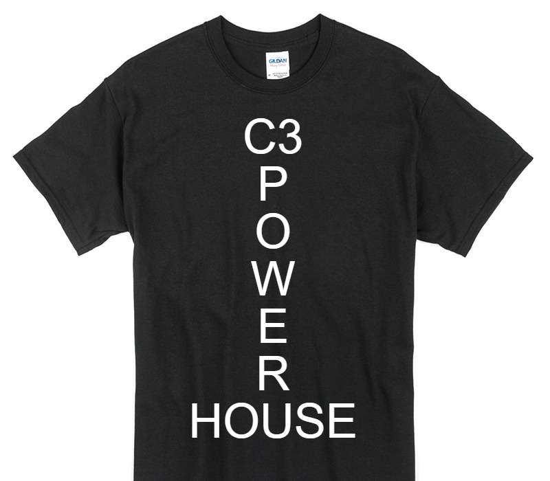 Custom Gildan 100% Cotton Black T-Shirt