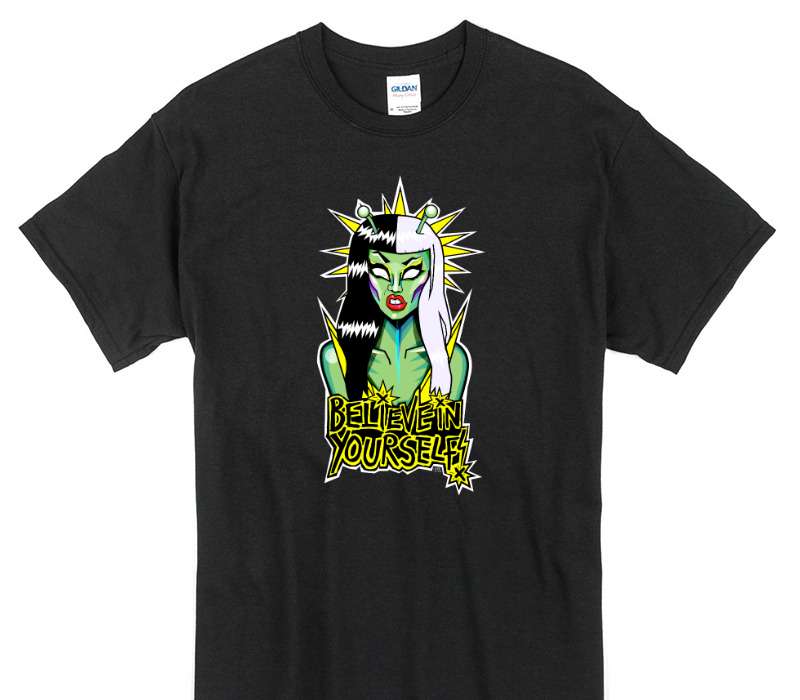 Custom Gildan 100% Cotton Black T-Shirt