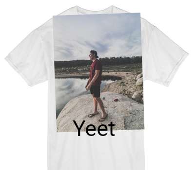 Custom Gildan 100% Cotton White T-Shirt