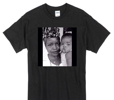 Custom Gildan 100% Cotton Black T-Shirt