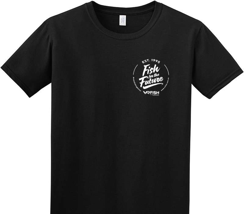 Custom Adult Soft Style 100% Cotton Black T-Shirt