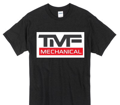 Custom Gildan 100% Cotton Black T-Shirt