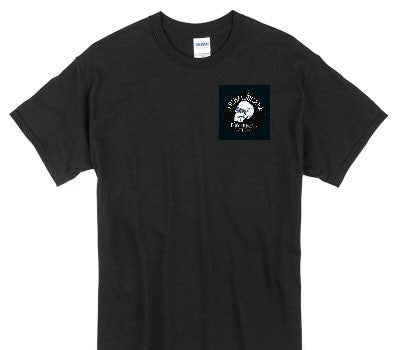 Custom Gildan 100% Cotton Black T-Shirt