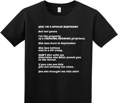Custom Adult Soft Style 100% Cotton Black T-Shirt