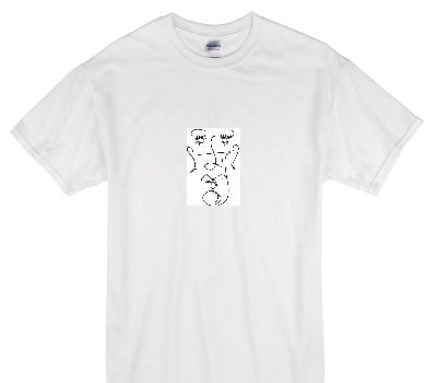 Custom Gildan 100% Cotton White T-Shirt