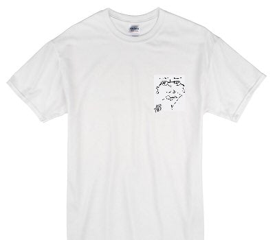 Custom Gildan 100% Cotton White T-Shirt
