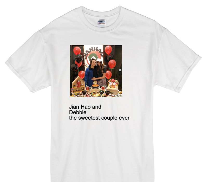 Custom Gildan 100% Cotton White T-Shirt
