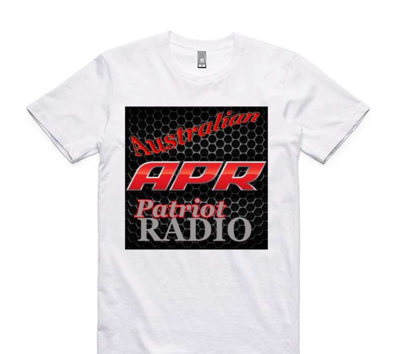 Custom AS Colour 100% Cotton White T-Shirt