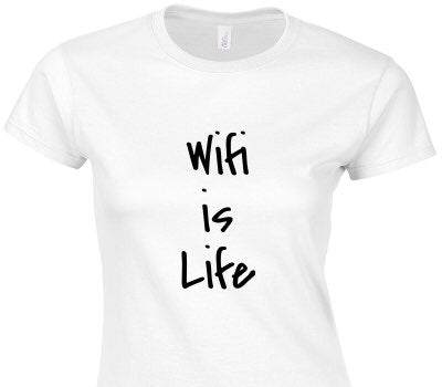 Custom Womens Soft Style 100% Cotton White T-Shirt