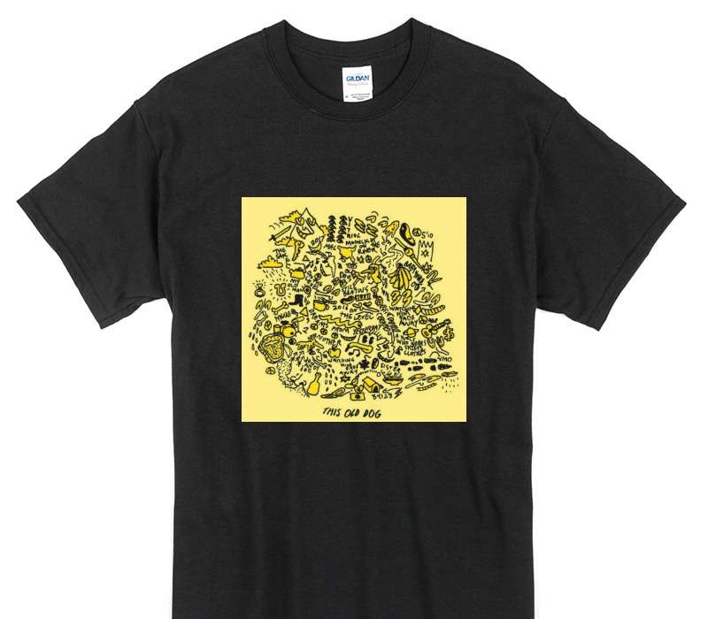 Custom Gildan 100% Cotton Black T-Shirt
