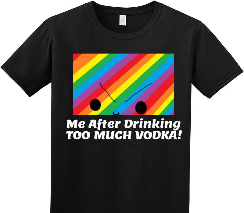 Custom Adult Soft Style 100% Cotton Black T-Shirt