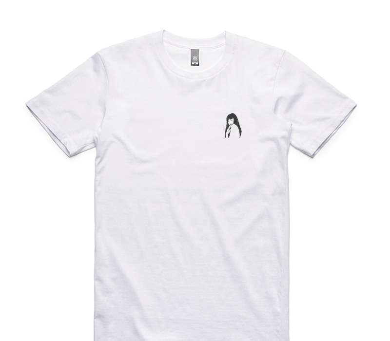 Custom AS Colour 100% Cotton White T-Shirt