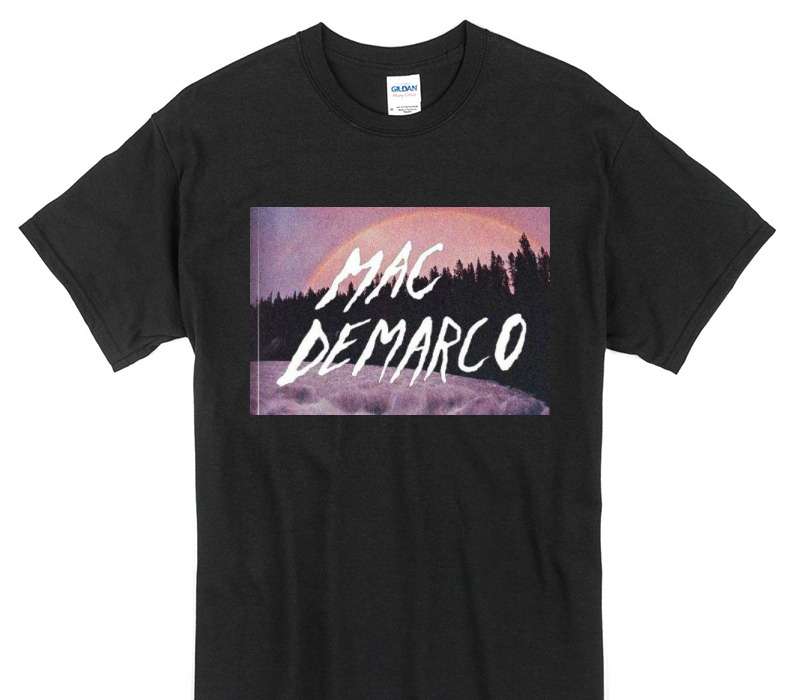Custom Gildan 100% Cotton Black T-Shirt