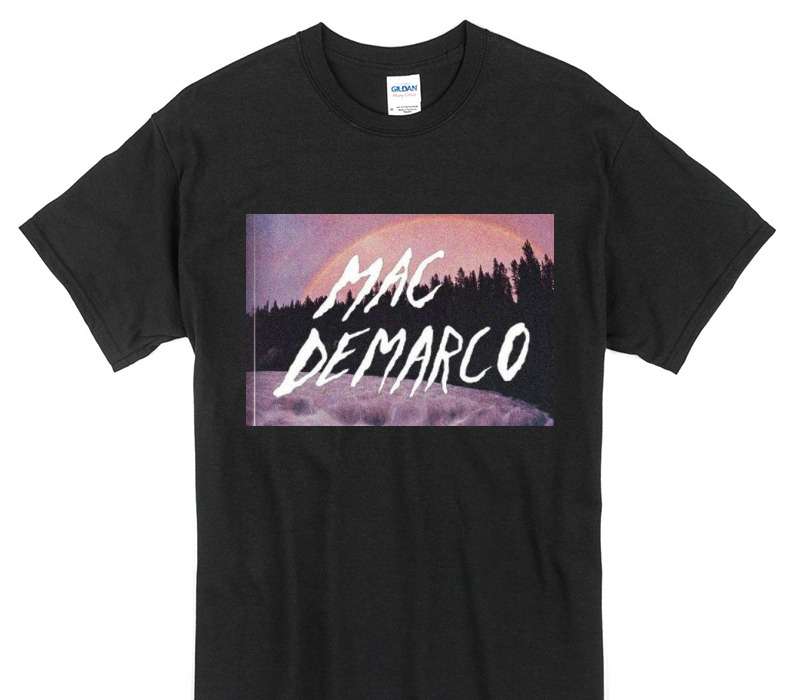 Custom Gildan 100% Cotton Black T-Shirt